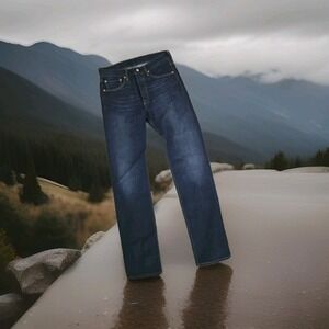 NWOT Levi's Men's 501  Button Fly Original Fit Jeans Anchor 32W x 36L 005012501